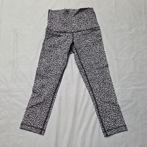 Lululemon Athletica Monochrome Patterned Leggings